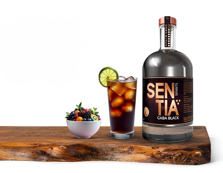 SENTIA GABA BLACK – alkoholfreier Premium-Spirit Flasche 500 ml