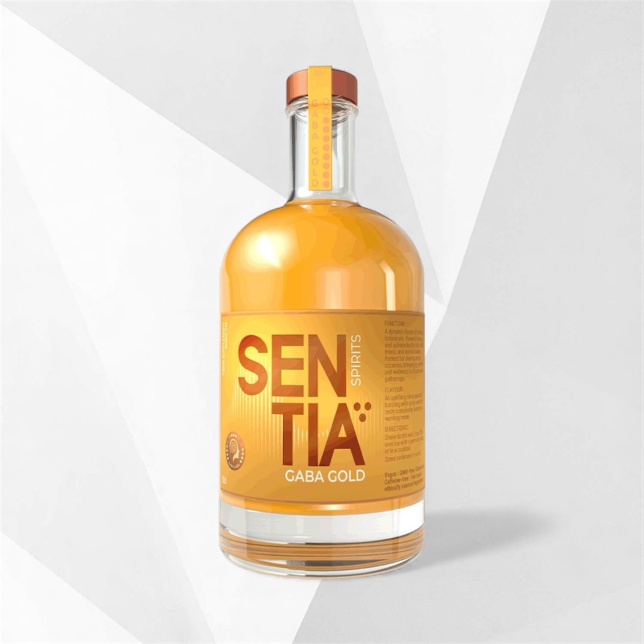 SENTIA® GABA GOLD – Alkoholfreier Premium-Spirit (500 ml)