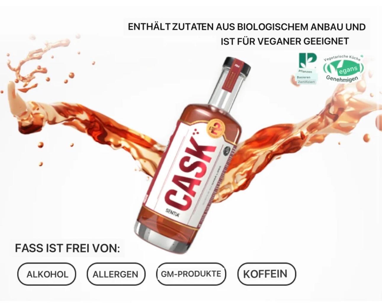 SENTIA CASK (700 ml) – Alkoholfreie Whisky‑Alternative mit Eiche & Vanille