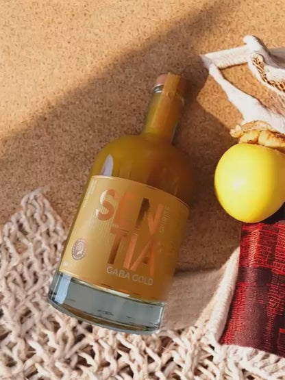 SENTIA GABA GOLD – alkoholfreier Botanical Drink (0,0 %) – 500 ml