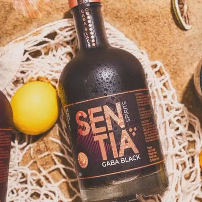 SENTIA GABA BLACK – alkoholfreier Botanical Drink (0,0 %) – 500 ml