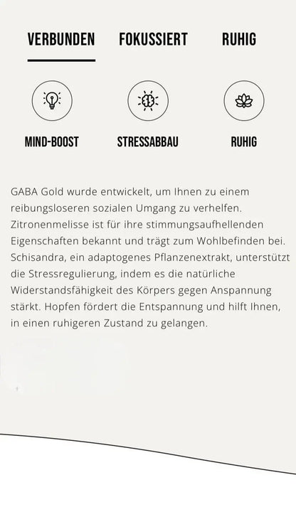 SENTIA GABA GOLD – alkoholfreier Premium-Spirit Flasche 500 ml