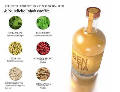 SENTIA GABA GOLD – alkoholfreier Premium-Spirit Flasche 500 ml